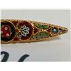 Image 3 : 1950's Vintage Italian Glass Micro Mosaic Brooch
