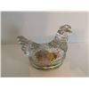 Image 3 : Vintage chicken candy container with candy Don't eat