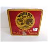 Image 1 : Vintage world's navy tin 7x6.5x2.5