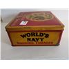 Image 5 : Vintage world's navy tin 7x6.5x2.5