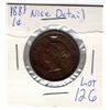 Image 2 : 1881LARGE CENT NICE DETAIL