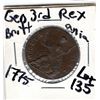 GEO 3RD 1775 BRITTANIA PENNY G NICE CONDITION