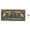 1937 COYNE TOWERS $20 BILL