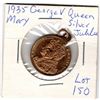 Image 1 : 1935 GEORGE V /QUEEN MARY SILVER JUBILEE MEDAL