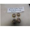 Image 1 : 2 PAIRS BUTLER SIGNED PIECED EARRINGS