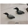 Image 4 : Wooden Loon family carved