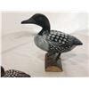 Image 5 : Wooden Loon family carved