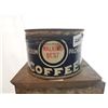 Image 2 : Malkin's & Hilla 5 lb coffee tin can