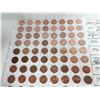 Image 2 : 103 Different 1 cent coins 1920-21 1927-2012 Lot of Variety