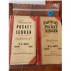 Image 1 : Two John Deere pocket ledgers Wilkie 46 & Wilke 50 (both unused)