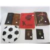 Image 1 : Large Lot Vintage Leather Passport Holder, Christmas Cards etc.