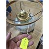Image 4 : Antique 1890's Gone with the Wind Oil Lamp Original Shade - No Damage, metal spider for top globe ha
