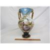 Image 2 : Large Vintage 15 inch Hand Painted Vase made in Italy - No Damage