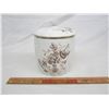 Image 2 : Antique Porcelain Biscuit Barrel