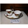 Image 1 : OLD COUNTRY ROSES ROYAL ALBERT OVAL TRAY WITH CREAM AND SUGAR