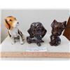 Image 1 : CERAMIC DOG FIGURINES JAPAN MARKED VERY CUTE