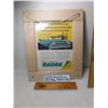 Image 1 : 1957 DODGE & MOBIL OIL AD FRAMED