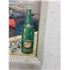 Image 3 : Canada dry - cardboard sign, in original metal frame - 23"x32"