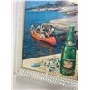 Image 4 : Canada dry - cardboard sign, in original metal frame - 23"x32"