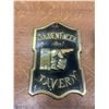 Image 1 : Golden finger tavern sign - Cast aluminum - 9"x14"