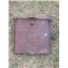 Cast iron coal chute - Sterling foundry - Best fuel chute, 18"x18"