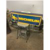 Image 1 : Michelin - light up sign - 36"x12" - some damage, working