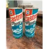 Image 1 : 2 Castrol outboard motor oil tins - full