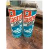 Image 4 : 2 Castrol outboard motor oil tins - full