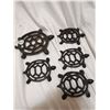 Image 1 : Cast Iron Turtle Trivets