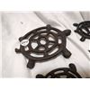 Image 2 : Cast Iron Turtle Trivets