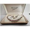 Image 2 : Sherman matching set earrings necklace, original box