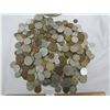 Image 2 : Large Amount of Foreign Coins in Tobacco Tin - 4 Pounds