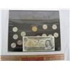 Image 2 : 1992 125th 25 Cent Set Plus One Dollar Bill