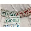 Image 2 : Six Sask License Plates