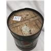 Image 3 : Half and Half Barrel Shaped Tobacco Tin Can