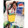 Image 3 : 3 Celebrity Round Stickers & Britney Spears & Kramer Pepsi Ads