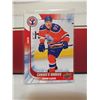 Image 2 : Connor Mcdavid Rookie Card & Wooden Canada Team Plaque