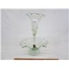 Image 1 : Victorian Green Glass Epergne No Damage