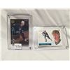 Image 1 : Gretzky and Tuerdousky NHL cards in Hard Plastic