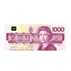 Image 2 : 1988 Canada 1000 dollar bill