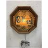 Image 2 : Colt 45 - vintage - light up beer sign 15"x15"