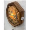 Image 3 : Colt 45 - vintage - light up beer sign 15"x15"