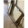 Image 4 : Lot of 3 mirrors and Oak mirror harp