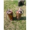 Image 1 : 2 vintage copper fire extinguishers