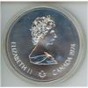 Image 2 : 1976 Montreal Olympics, Canadian silver 5 dollar coin