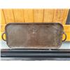 Image 1 : 22" cast iron cooking / camping griddle