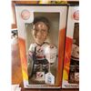 Image 1 : Three NHL hand painted bobbleheads - team Canada 2002