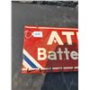 Image 2 : Atlas battery cables rack sign 22" C 8" - left end cut off