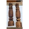 Image 8 : Pair of Antique Table Legs