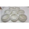 Image 1 : Box of Milk Glass Vintage Shades
